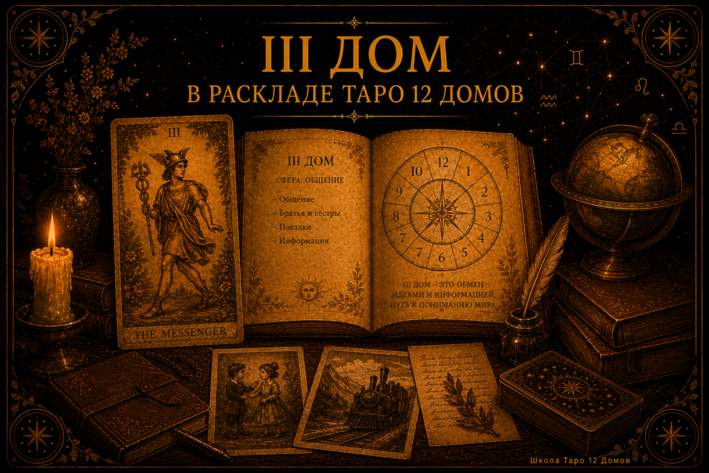 3 дом в Таро схема