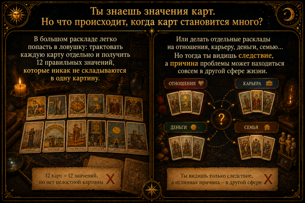 когда карт становится много
